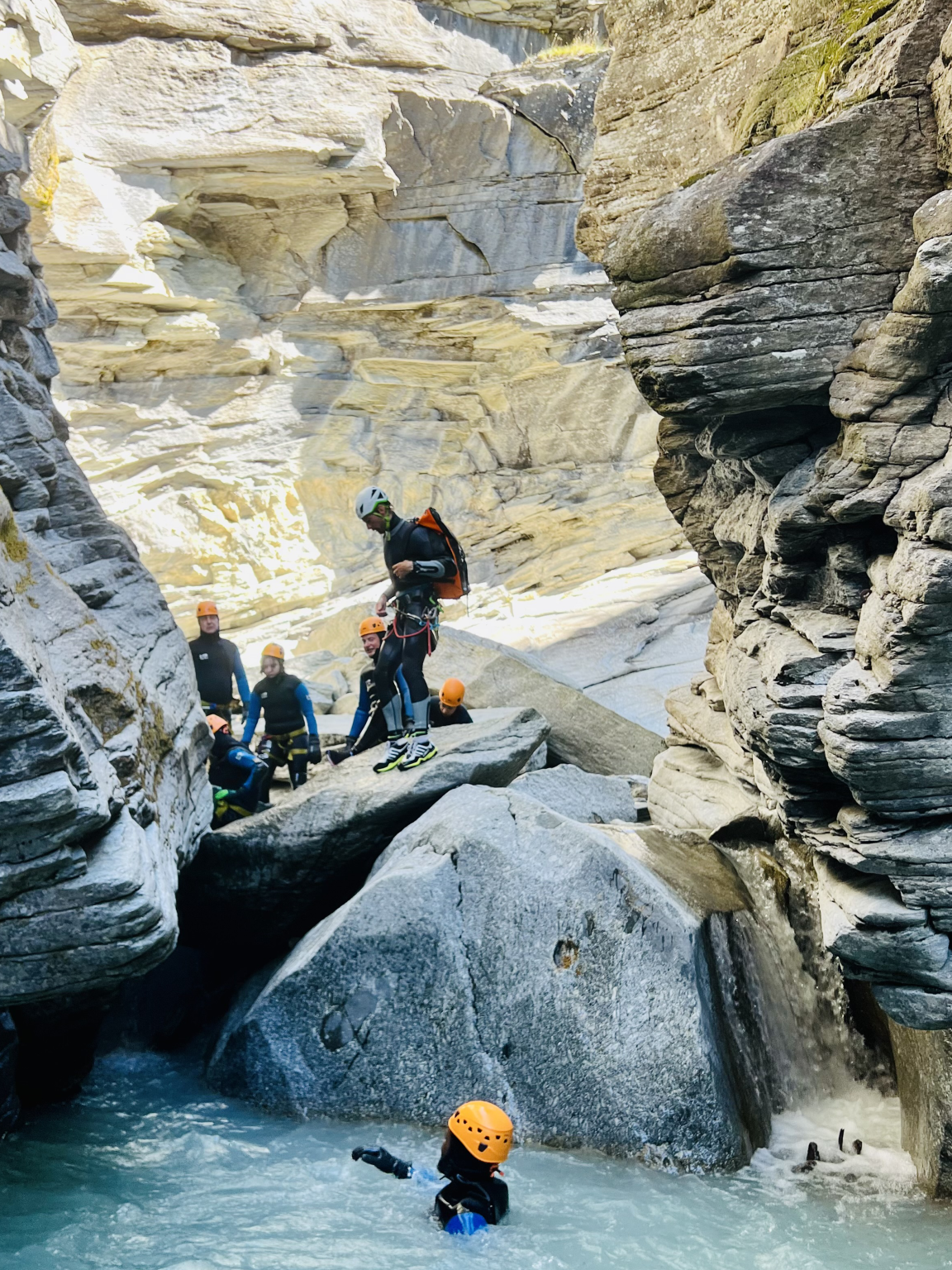 Guides de Tignes - Canyoning