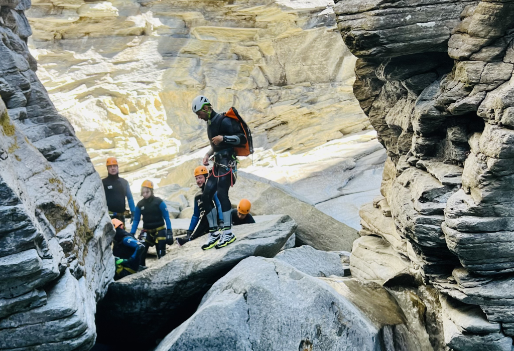 Guides de Tignes - Canyoning